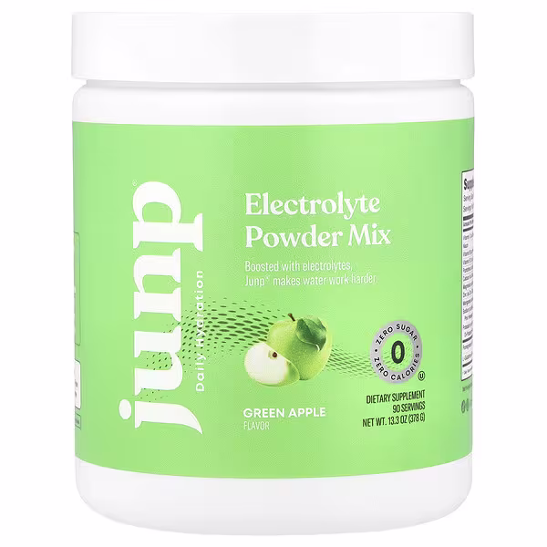 JUNP Hydration, Electrolyte Powder Mix, Green Apple, 13.3 oz (378 g)