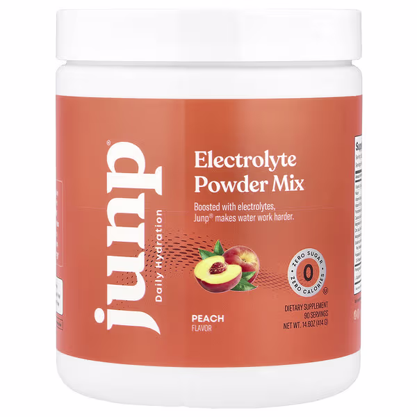 JUNP Hydration, Electrolyte Powder Mix, Peach, 14.6 oz (414 g)