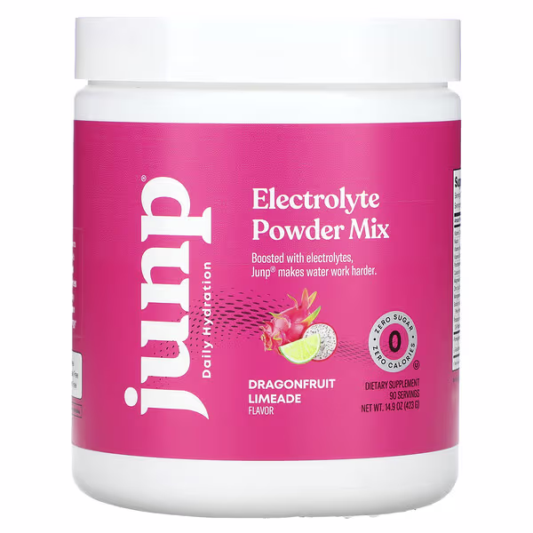 JUNP Hydration, Electrolyte Powder Mix, Dragonfruit Limeade, 14.9 oz (423 g)