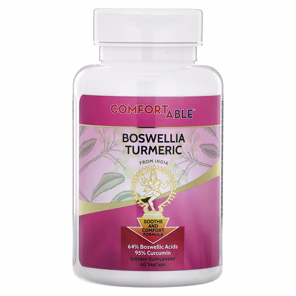 LifeTime Vitamins, Comfortable, Boswellia Turmeric, 60 VegCaps
