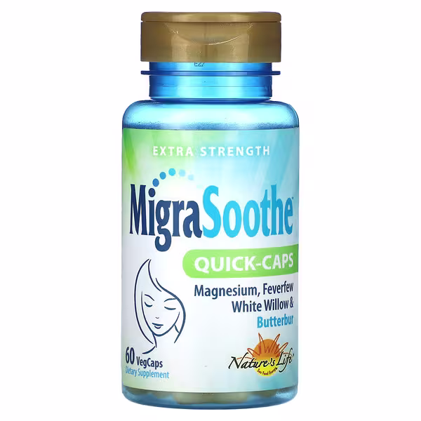 Nature's Life, MigraSoothe, Quick-Caps, 60 VegCaps