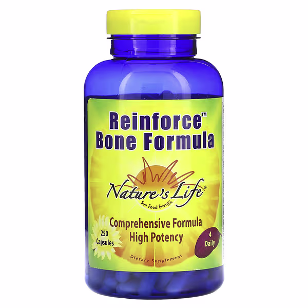 Nature's Life, Reinforce Bone Formula, 250 Capsules