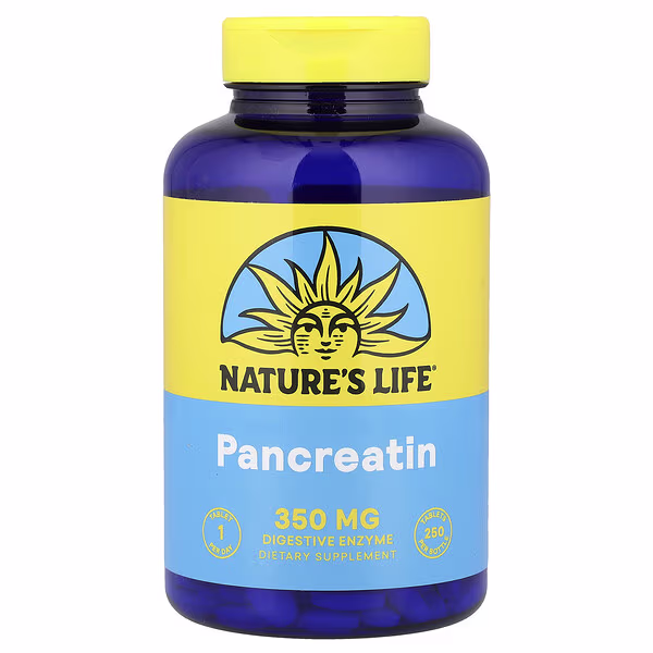 Nature's Life, Pancreatin, 250 Tablets