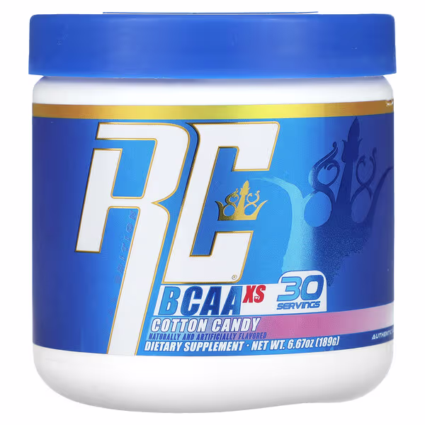 Ronnie Coleman, Vital Edition, BCAA XS, Cotton Candy, 6.67 oz (189 g)