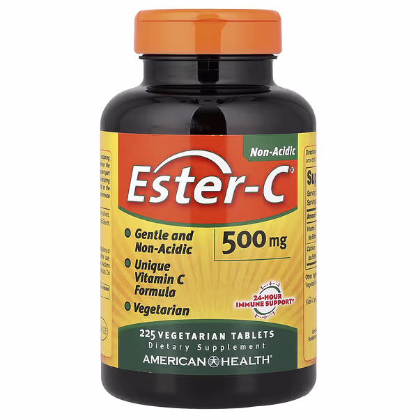 American Health, Ester-C®, 225 Vegetarian Tablets (500 mg per Tablet)