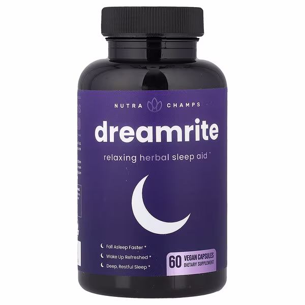 NutraChamps, Dreamrite, 60 Vegan Capsules