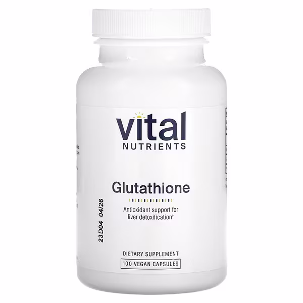 Vital Nutrients, Glutathione, 100 Vegan Capsules