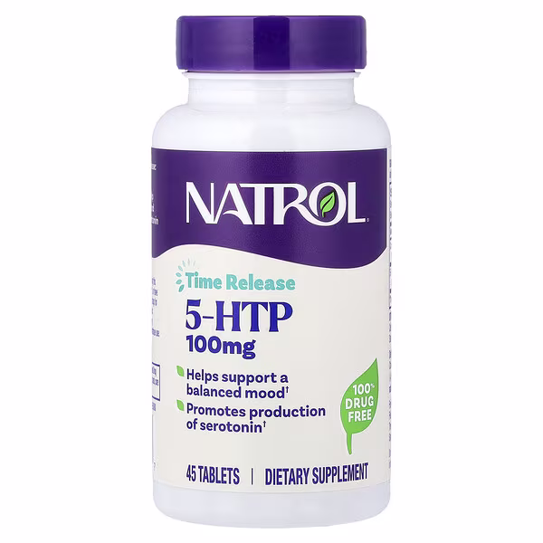 Natrol, 5-HTP, Time Release, 45 Tablets