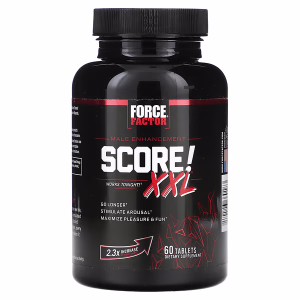 Force Factor, SCORE! XXL®, Male Enhancement, 60 Tablets