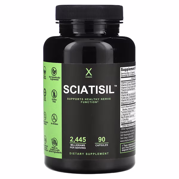 Humanx, Sciatisil, 90 Capsules