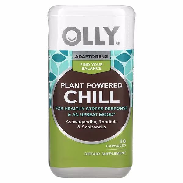 OLLY, Plant Powered Chill, 30 Capsules