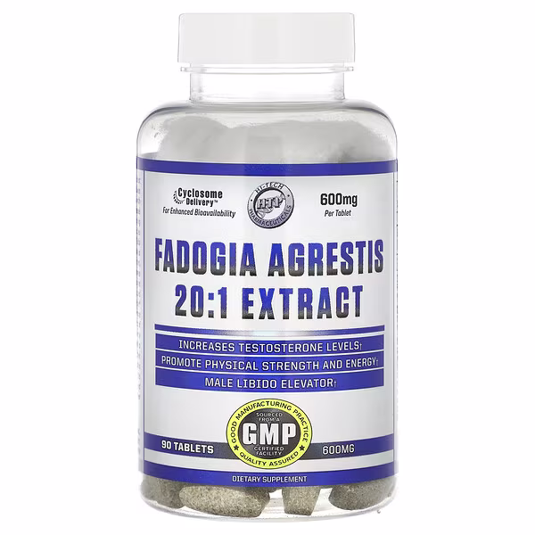 Hi Tech Pharmaceuticals, Fadogia Agrestis 20:1 Extract, 600 mg, 90 Tablets