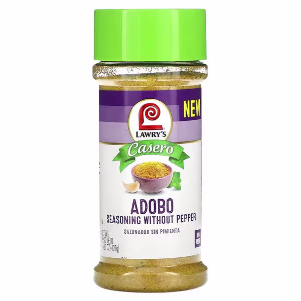 Lawry's, Casero, Adobo Seasoning Without Pepper, 14.37 oz (407 g)