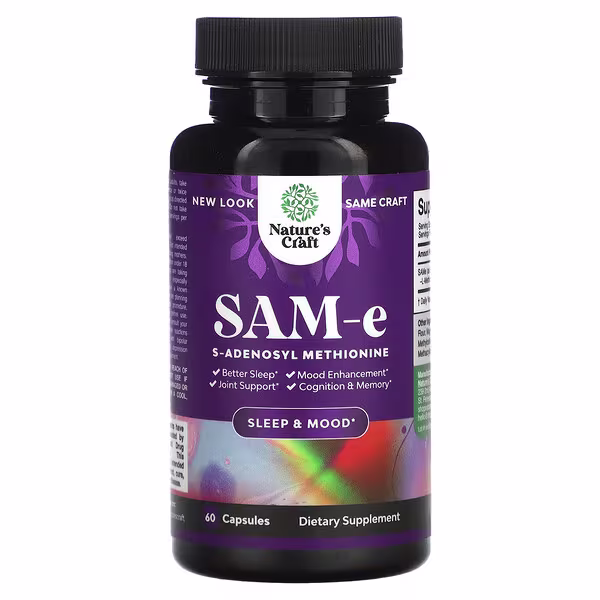 Nature's Craft, SAM-e, 200 mg, 60 Capsules