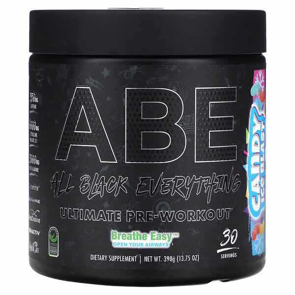 ABE, Ultimate Pre-Workout, Candy Ice Blast, 13.75 oz (390 g)
