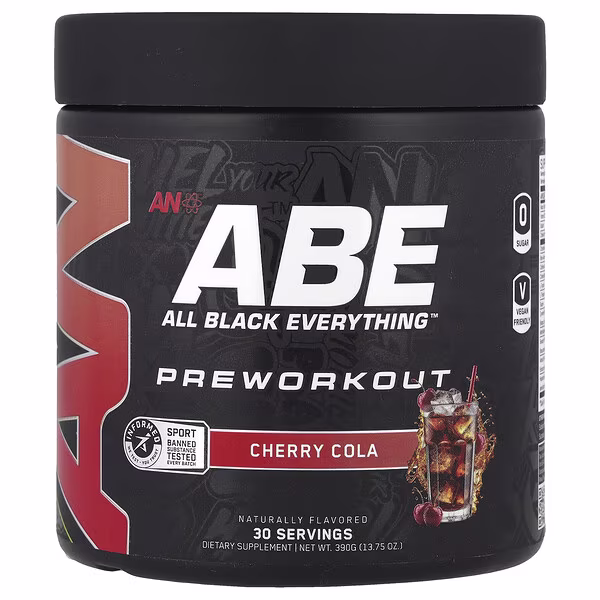 ABE, Preworkout, Cherry Cola, 13.75 oz (390 g)