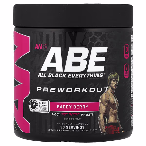 ABE, Ultimate Pre-Workout, Baddy Berry, 13.75 oz (390 g)