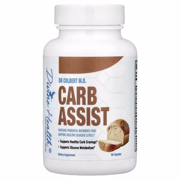 Divine Health, Don Colbert, M.D. Carb Assist, 60 Capsules