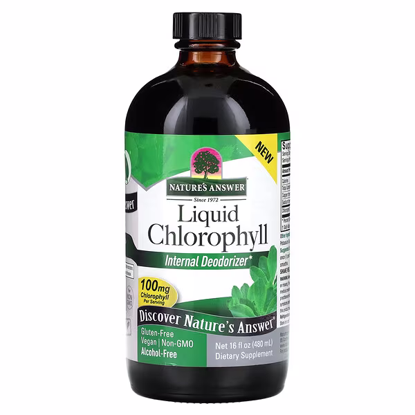 Nature's Answer, Liquid Chlorophyll, 100 mg, 16 fl oz (480 ml)
