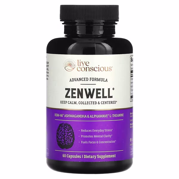 Live Conscious, Zenwell, 60 Capsules