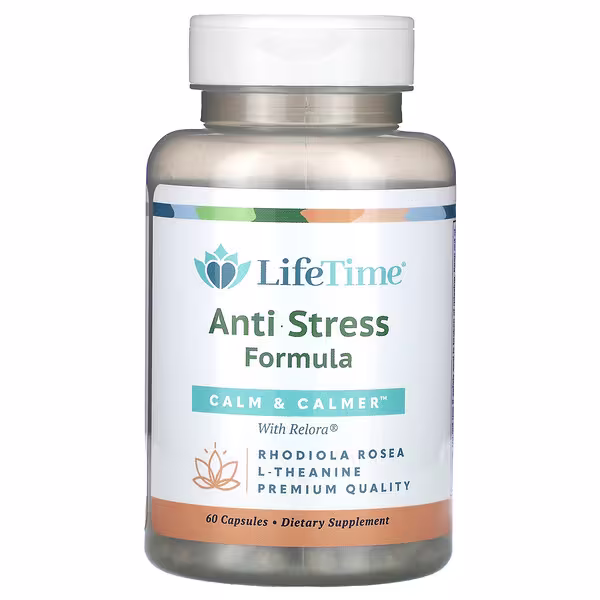 LifeTime Vitamins, Calm & Calmer With Relora, 60 Capsules