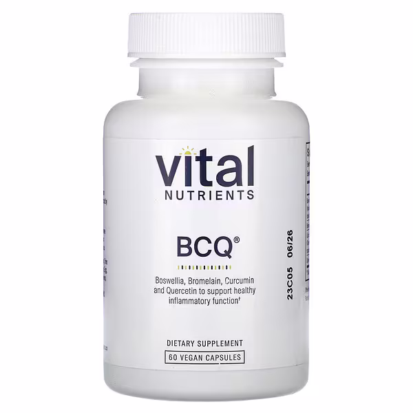 Vital Nutrients, BCQ, 60 Vegan Capsules