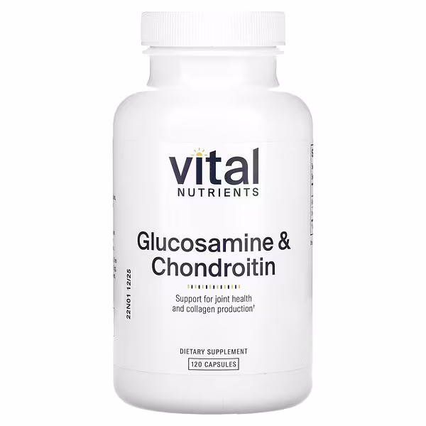 Vital Nutrients, Glucosamine & Chondroitin, 120 Capsules