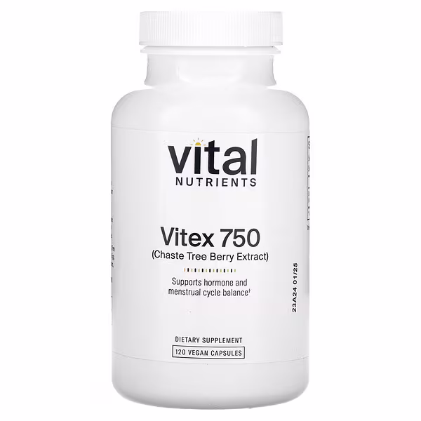 Vital Nutrients, Vitex 750, 750 mg, 120 Vegan Capsules