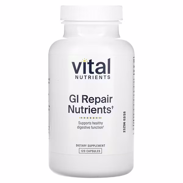 Vital Nutrients, GI Repair Nutrients, 120 Capsules