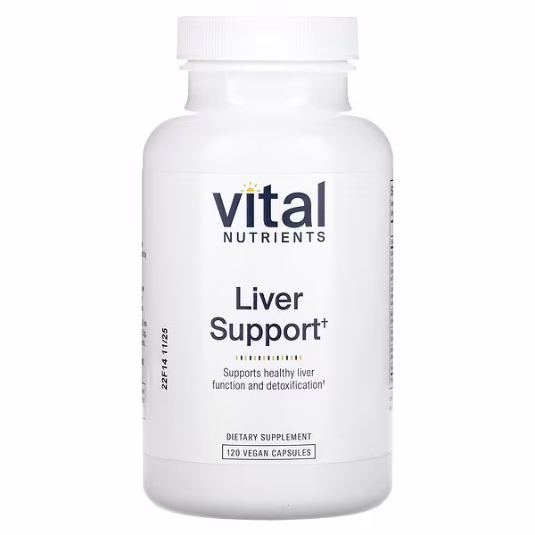 Vital Nutrients, Liver Support, 120 Vegan Capsules