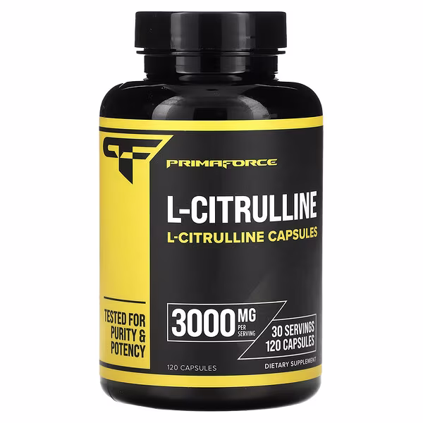 Primaforce, L-Citrulline, 120 Capsules (750 mg per Capsule)
