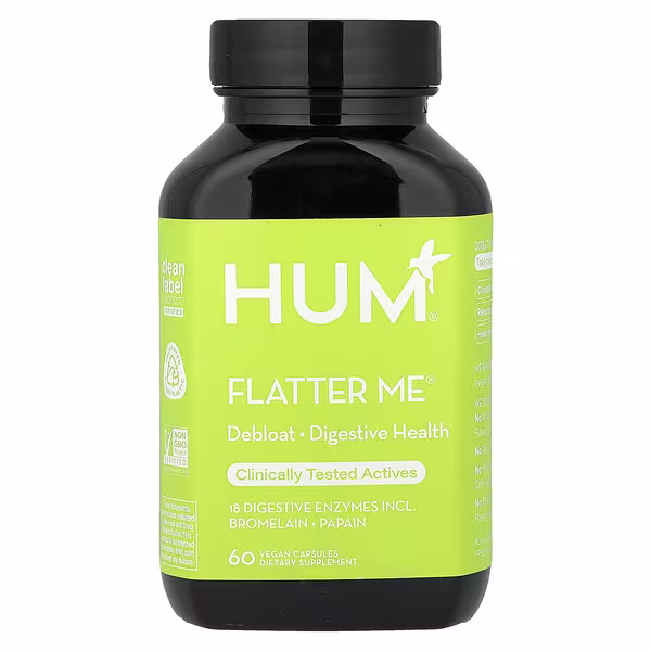 HUM Nutrition, Flatter Me®, 60 Vegan Capsules