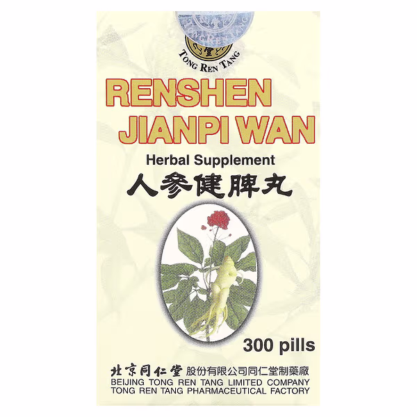 Tong Ren Tang, Renshen Jianpi Wan, 300 Pills