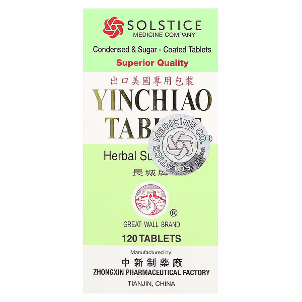 Great Wall Brand, Yin Chiao Tablet, 120 Tablets