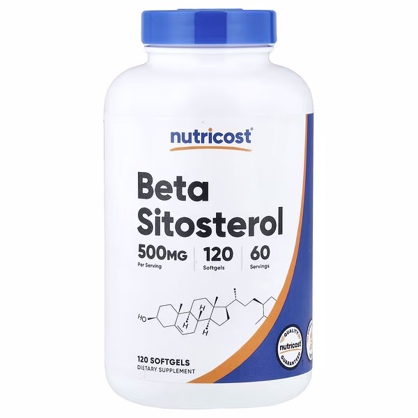 Nutricost, Beta Sitosterol, 120 Softgels (250 mg per Softgel)
