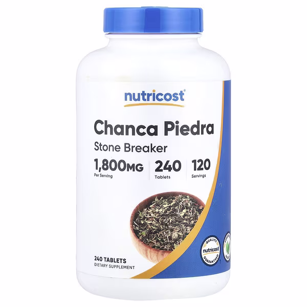 Nutricost, Chanca Piedra, 240 Tablets (900 mg per Tablet)