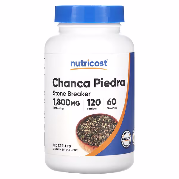 Nutricost, Chanca Piedra, 120 Tablets (900 mg per Tablet)