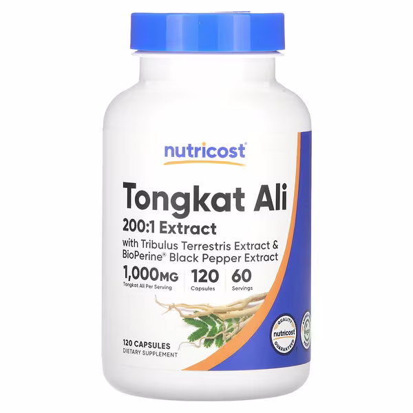Nutricost, Tongkat Ali, 120 Capsules