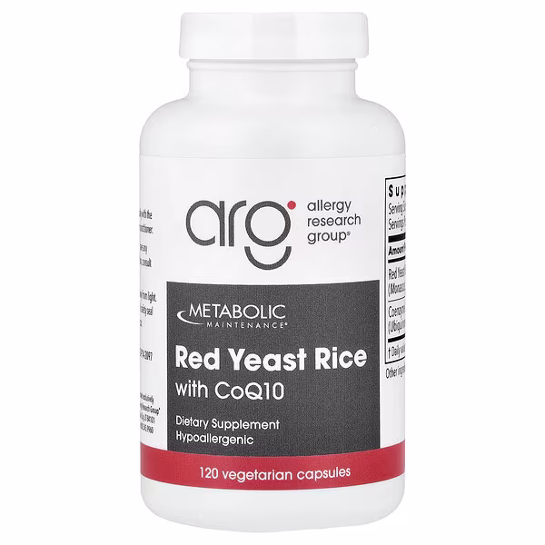 Metabolic Maintenance, Red Yeast Rice with CoQ10, 120 Vegetarian Capsules