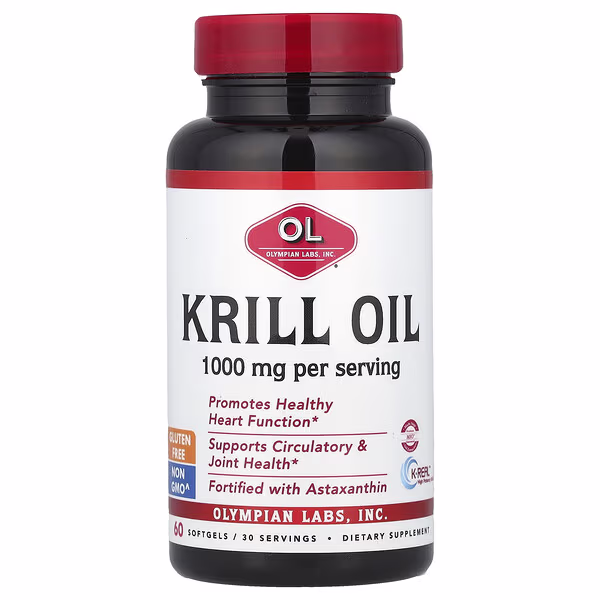 Olympian Labs, Krill Oil, 60 Softgels