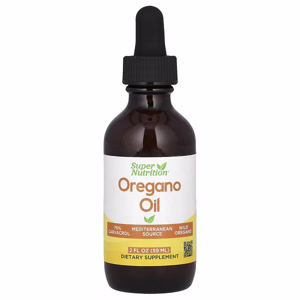 Super Nutrition, Oregano Oil, 40 mg, 2 fl oz (59 ml)