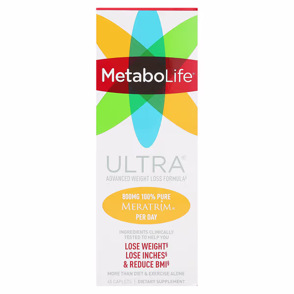 Metabolife, Ultra Advanced Weight Loss Formula , 45 Caplets