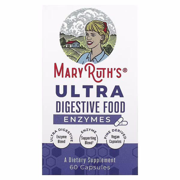MaryRuth's, Ultra Digestive Food Enzymes, 60 Capsules