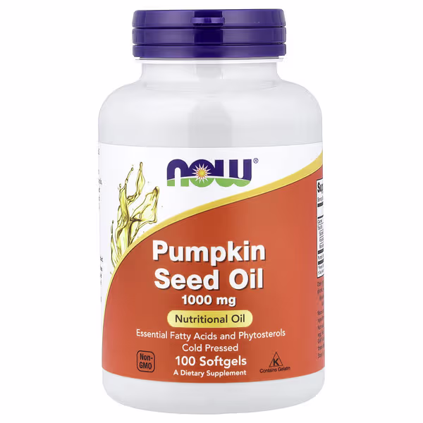 NOW Foods, Pumpkin Seed Oil, 100 Softgels (1,000 mg per Softgel)
