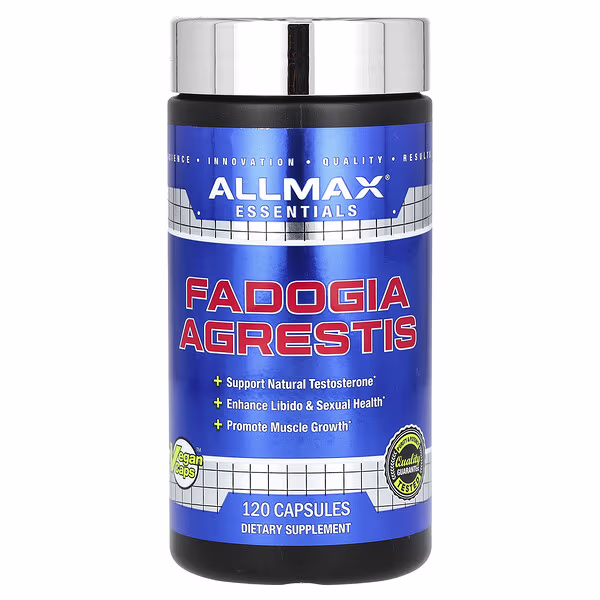 ALLMAX, Essentials, Fadogia Agrestis, 325 mg , 120 Capsules