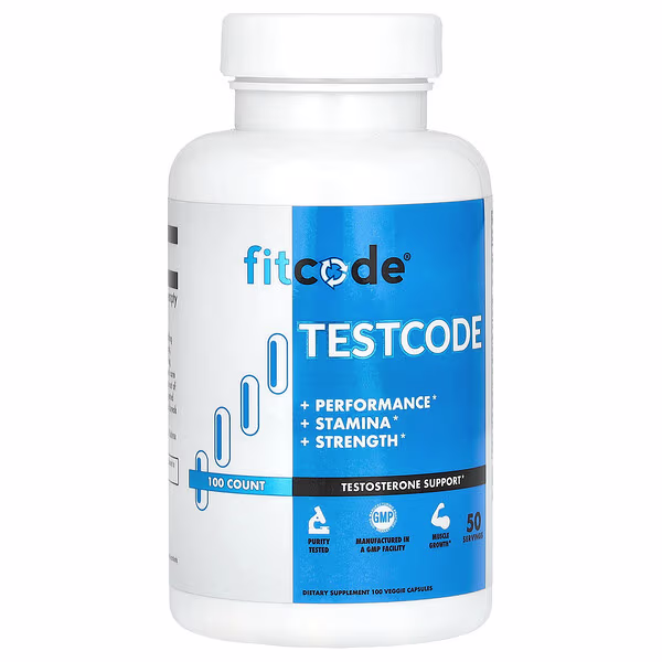 fitcode, Testcode, 100 Veggie Capsules