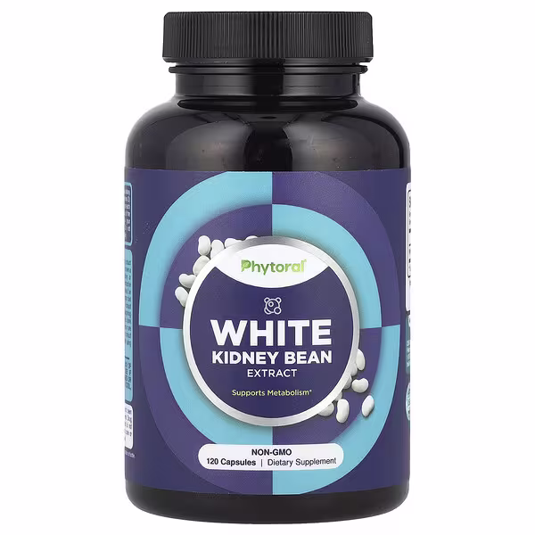 Phytoral, White Kidney Bean Extract, 120 Capsules (600 mg per Capsule)