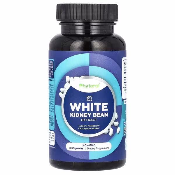 Phytoral, White Kidney Bean Extract, 60 Capsules (600 mg per Capsule)