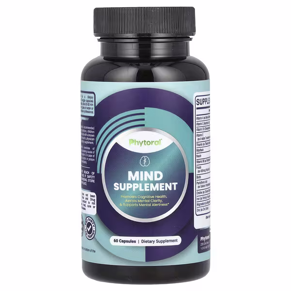Phytoral, Mind Supplement, 60 Capsules