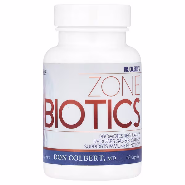 Divine Health, Dr. Colbert's Zone Biotics, 60 Capsules